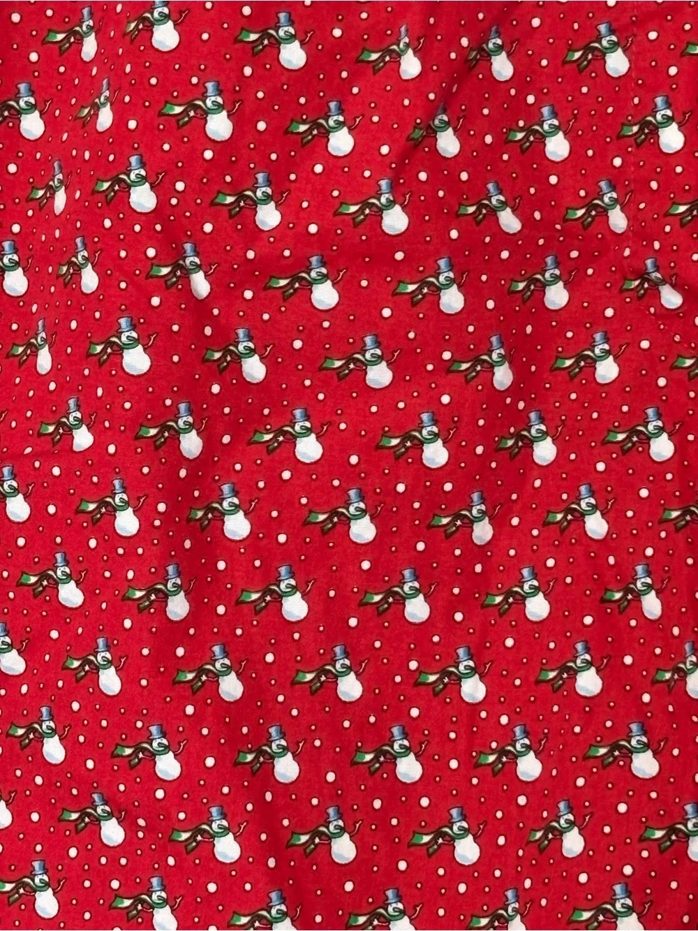 Vineyard Vines Red Holiday Micro-Print Boxer Shorts